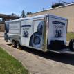 cooler trailer, refrigerated trailer, draft beer trailer, cooler trailers